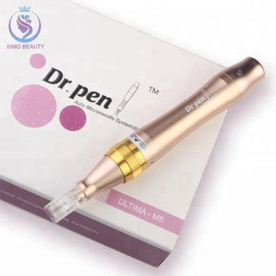 China Anti-puffiness system electric microneedling derma roller in running m5 derma pen for sale