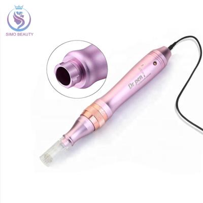 China Anti-puffiness face smooth lines automatic derma roller m7 microneedling derma pen for sale