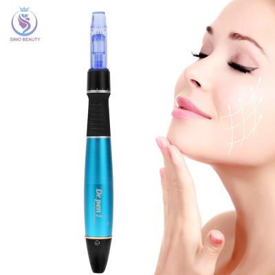 China Anti-puffiness Dr.pen a1 microneedles pen wireless electronic derma roller for body for sale