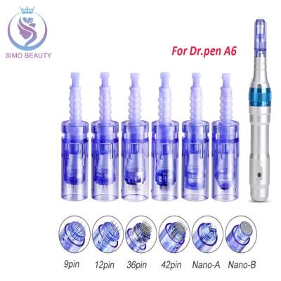 China Professional Wireless Automatic Anti-puffiness microneedle derma pen needle cartridge for sale