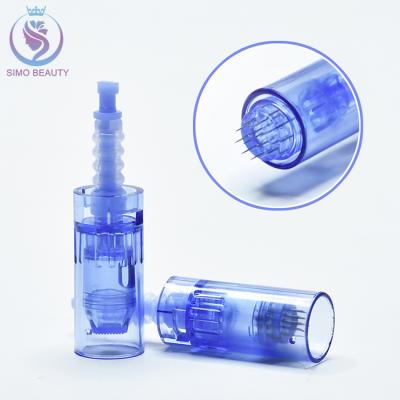 China Anti-Blister Private Label Derma Roller Replacement Needle Cartridges For A6 Dr. Pen for sale