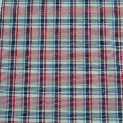 China Breathable 100% Cotton Dobby Checkered Yarn Dyed Shirts Fabric ty-90214 for sale