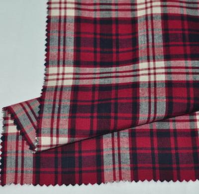 China 100% rayon woven yarn-dyed fabric anti-static for skirt for sale