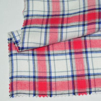 China 100% Rayon Woven Check Skirt Anti-Static Yarn-Dyed Fabric 21*21 for sale