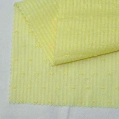 China Swiss Breathable Piece Dyed Gauze Crepe Dots Fabric For Blouse for sale