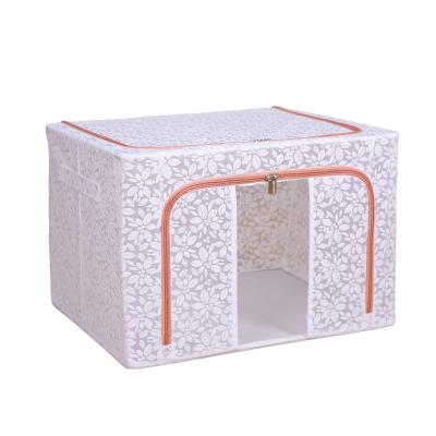 China New viable 3D embossed non-woven baina box foldable storage box storage rack boxed cube used for clothes toys for sale