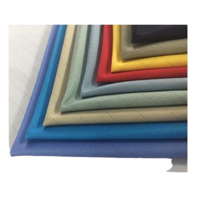 China Shrink-resistant 65 polyester 35 cotton ripstop 20*16 128*60 240gsm solid dyed weave fabrics for sale