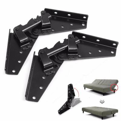 China Modern Custom Black Folding Sofa Angle Bracket For Out Door Furniture Sofa for sale