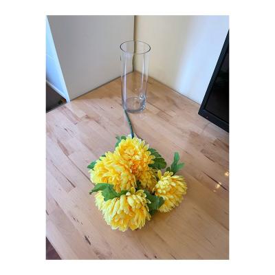 China Wedding Cheap Wholesale Home Decoration 7 Heads Chrysanthemum Bouquet Home Decoration Artificial Flowers Manufacturer for sale