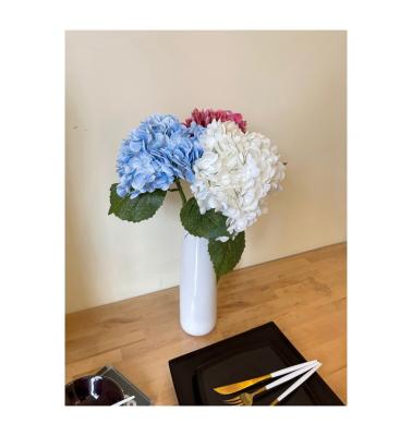 China Wedding 160 Petal Big Flower Artificial Flower Decoration 160 Hydrangea Flower Bouquet Artificial Flower Home Plant Natural Touch for sale