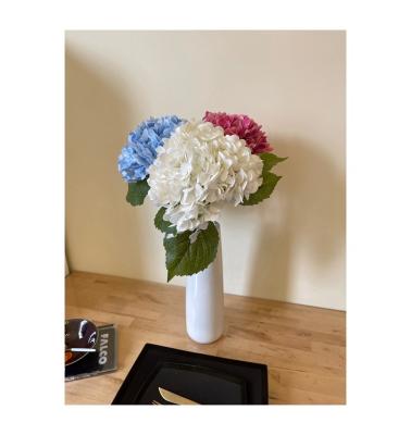 China Wedding Customized Wholesale Colors Hydrangea Artificial Flower Home Decoration Hydrangea Wedding Decoration for sale