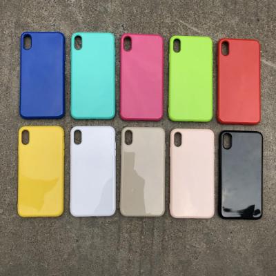 China Colorful; soft ; 2020 Hot Selling Outer Glossy 2.0 Mm TPU Candy Colored Soft Candy Phone Cover Case For Huawei Y7P Y5 2018 Y9 2019 for sale