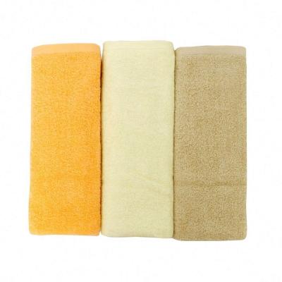 China Jacquard Plain Dyed Solid Color Face Towel, 100% Cotton Face Towel, Soft Absorbent Face Towel for sale