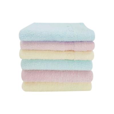 China Eco-Friendly Gift Packing Organic Bamboo Baby Washcloth Face Towel 10