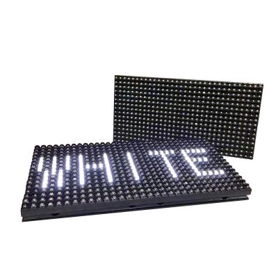 China Outdoor smd p10 smd p10 single color p10 module red single smd red color P10 white for sale