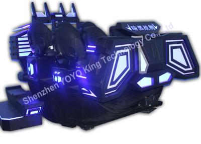 China Spaceship 6 Seats 9D VR Simulator Game Machine Fiberglass Material Electric System for sale