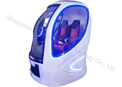 China Egg Capsule 9D Virtual Reality Simulator Amusement Park Game Machine Couple Seats for sale