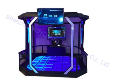 China Fighting Game Machine 9D VR Games Amusement Park Equipment Cage Platform 110V/220V for sale