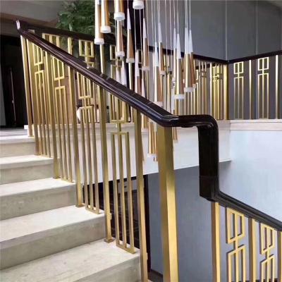 China Modern High End Decorative Stainless Steel Handrails And Balustrades Factory Stair Railing Design for sale