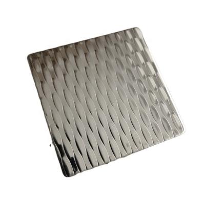 China Household Appliances Model Embossed 304 Cold Rolled Stainless Steel Sheet Prices for sale