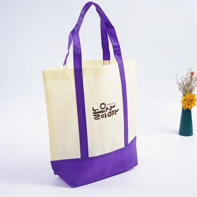 China Customized Promotional Laminated Nonwoven Bag Eco-friendly Handled/Fold Nonwoven Shopping Bag/Reusable Nonwoven Promotional Bag for sale