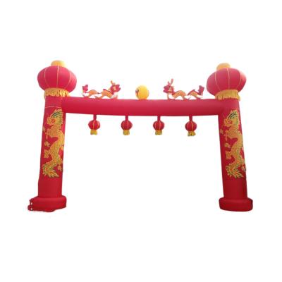 China Wedding Customized Wedding Inflatable Arches , Chinese Traditional Inflatable Arches for sale