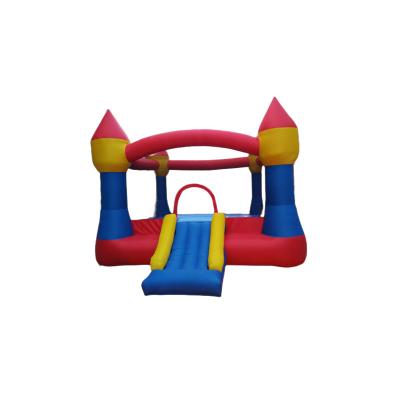 China Oxford Inflatable Cloth Inflatable Bouncer, For Home Outdoor Kindergarten Using Bouncy Castle House With Slide for sale