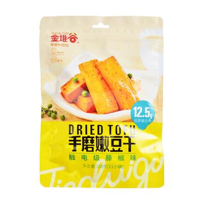 China Natural Food 25g Hunan Specialty Chinese Spicy Snacks Dried Spicy Instant Spicy Tofu Snack Snacks for sale