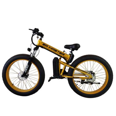 China NEW 26 inch mountain aluminum alloy bicicleta ciclo 2022 fat tire bent bicycle electric bicycle moped for sale