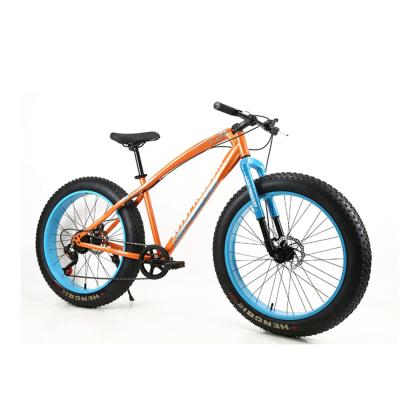 China Carbon Steel Factory Disc Double Fat Bikes 26*4 Inch Beach Bike Off Road Tires Snow Bike MTB Mountain Bicycle XC Customized for sale