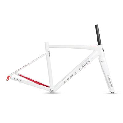 China Sport bicicleta ciclo Factory Bike Frame 700C Alloy Aluminum Bicycle Frame For XC Road Bike Frameset Parts for sale