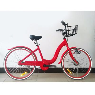 China 5A Aluminum Alloy MASTER Factory Direct Single Speed ​​Light City Bike Sharing Bike Bicycle Rental System for sale