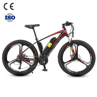 China New design fashion aluminum alloy bicicleta ciclo bicicleta electric bicycle adults 26 inch 250w motor lithium battery electric mountain bike customized for sale