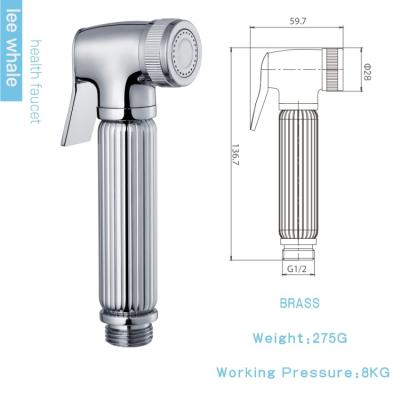 Китай Without Dispensing Muslim Brass Handheld Toilet Attachment Bidet Faucet Hygienics Shower продается