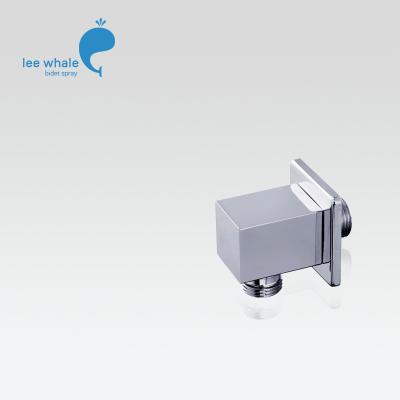 China Without Brass Durable Hand Shower Bathroom Diverter Square Solid Water Outlet for sale