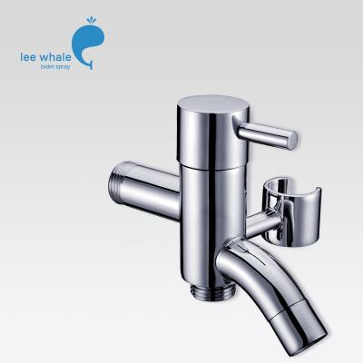 China Bidet Durable 3 Function Brass Angle Valve For Shattaf Set for sale