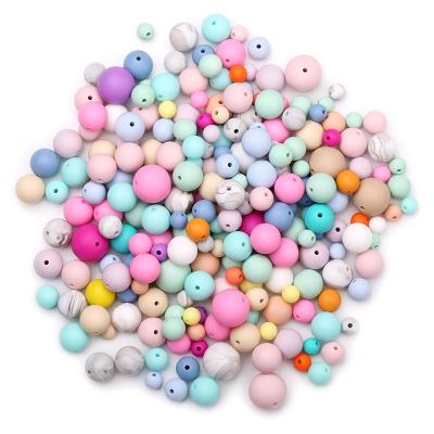 China Factory Supply Non-Toxic Non-Toxic Silicone Chewable Beads for sale