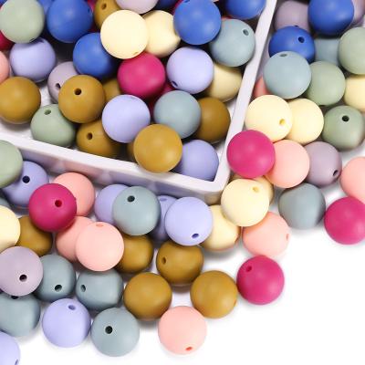 China New Design Food Grade Non-Toxic Soft Silicone Animal Baby Shape Teething Beads for sale