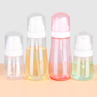 China BEAUTY PACKAGING BEAUTY Mist Label OEM Commercia Modern Cylindrical Hand Wash Spray Modern Cylindrical Shape Plastic Bottle for sale