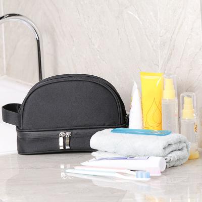 China Eco-Friendly High Quality Eco-Friendly Traveling Cosmetic Toiletry Kit Bag Pack For Cosmetics OEM Durable Expandable Washable Makeup Small for sale