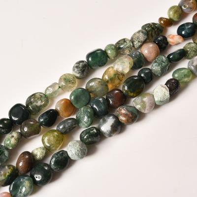 China Drilled Yiwu Direct Natural Irregular Indian Agate Nuggets Stone Beads for diy Jewelry Making 15