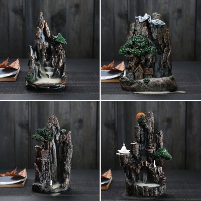 China Fairy China Censer Home Ministry Decor Backflow Stick Holder Censer Holder Incense for sale