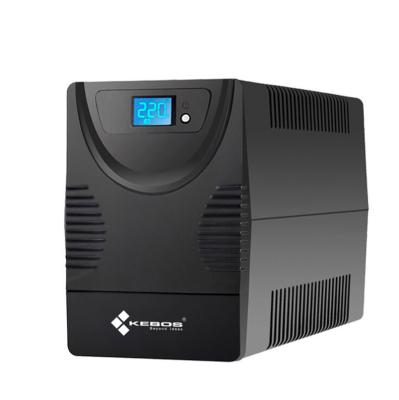 China KebosPower Medical Line Simulated Sine Wave 2000VA/1200W PG 2000 Battery Interactive Uninterrupted Offline UPS System for sale