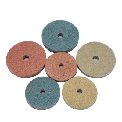 China Granite Polishing Accept Custom Sizes 3 Inch 80 Mm Flexible Granite Marble Quartz Concrete Floor Diamond Sponge Polishing Pad Tool for sale