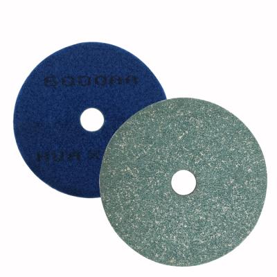 China Granite Polishing Customizable Flexible 3inch 80 Mm Marble Stone Sponge Polish Pads Tool Diamond Sponge Polishing Pad Granite for sale