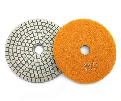 China ODM&OEM 80/100/125mm Easy Polish Diamond Polishing Pads Renovation Pads Granite Wet Polish Pads for sale