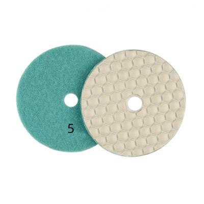 China Metal Bond Diamond Dry Polishing Pad Polishing Grinding Tool for Granite Concrete for sale