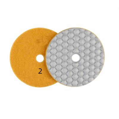 China Premium Polishing Quality Diamond Dry Polishing Pad For Concrete Floor for sale