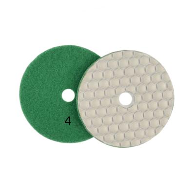 China Dry Diamond Polishing Pad Diamond Sponge Polishing Pads For Furniture for sale