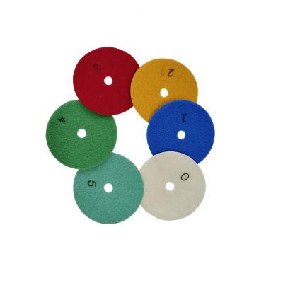 China Diamond Polishing Pad Polish Marble Stone Work In Dry Concrete Floor Wax for sale